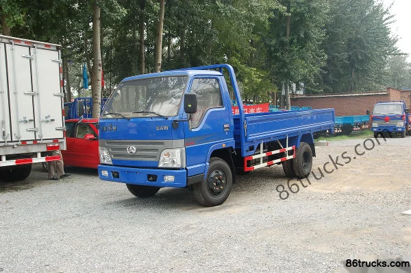 BAIC Qiling 95hp 4X2(6 wheels) 4.25m single-row flatbed light truck Exterior (2) | 86Trucks