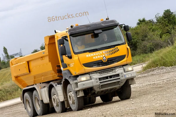 Renault Kerax Heavy Truck 392 hp 8X4(12 wheels) Dump Truck (Standard Version) Exterior (3) | 86Trucks