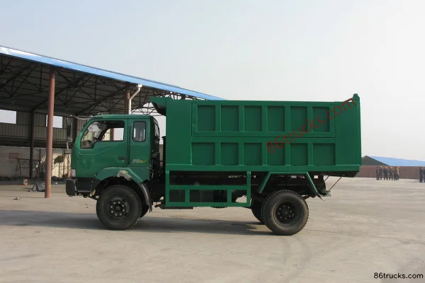 Dongfeng Jinnuo 130 ch 4X2(6 roues) 4,2 m camion benne Extérieur (2) | 86Trucks