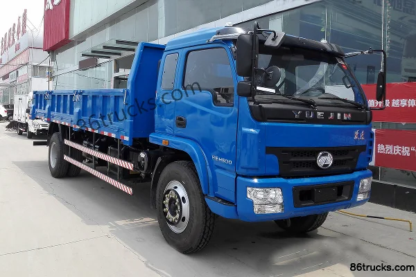Yuejin Kaituo H500 Multi-Purpose Type 102hp 4X2(6 wheels) 4.2m Dump Truck Exterior