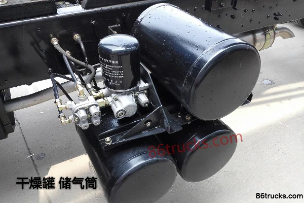 Yuejin Kaituo H500 Multi-Purpose Type 102hp 4X2(6 wheels) 4.2m Dump Truck Chassis (3) | 86Trucks