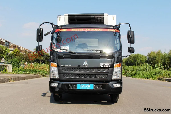 Sinotruk HOWO Tongshuai 141 ch 4X2(6 roues) camion frigorifique (pont MAN) Extérieur (2) | 86Trucks