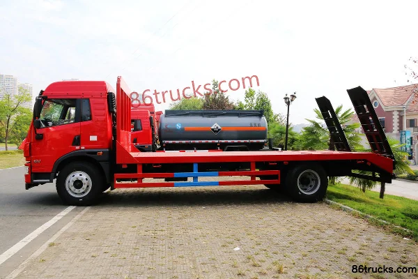FAW Jiefang Qingdao Long V 180 ch 4X2(6 roues) camion plateau (marque Chengliwei) Extérieur (3) | 86Trucks