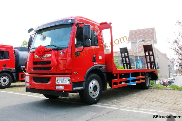 FAW Jiefang Qingdao Long V 180 ch 4X2(6 roues) camion plateau (marque Chengliwei) Extérieur (2) | 86Trucks