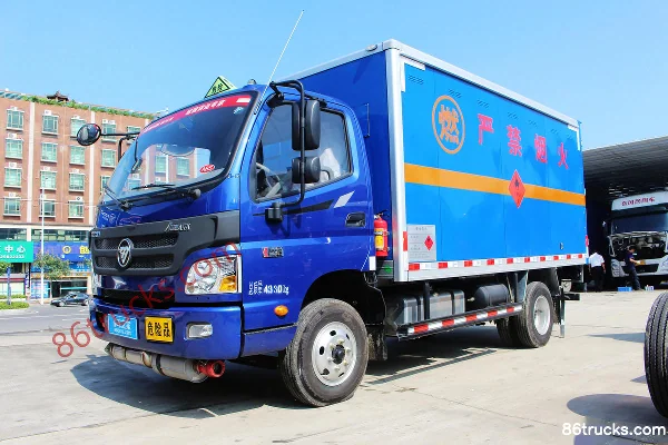 Foton Aoling CTX 141 hp 4X2(6 wheels) Explosive Material Transport Truck Exterior (3) | 86Trucks