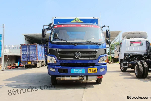 Foton Aoling CTX 141 hp 4X2(6 wheels) Explosive Material Transport Truck Exterior (2) | 86Trucks