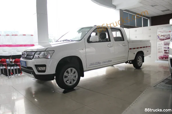 Ankai Shenqi F30 1.5L Gasoline 112hp 4x2(6 wheels) Double Cab Pickup Truck (3) | 86Trucks