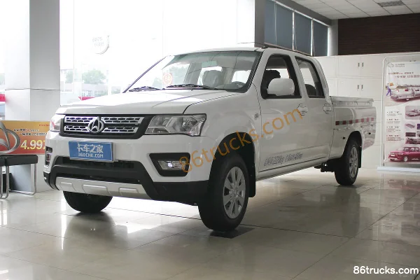 Ankai Shenqi F30 1.5L Gasoline 112hp 4x2(6 wheels) Double Cab Pickup Truck (2) | 86Trucks