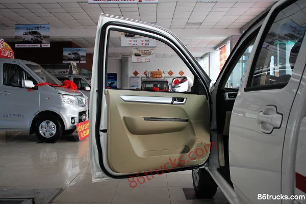 Ankai Shenqi F30 1.5L Gasoline 112hp 4x2(6 wheels) Double Cab Pickup Truck Chassis (1) | 86Trucks