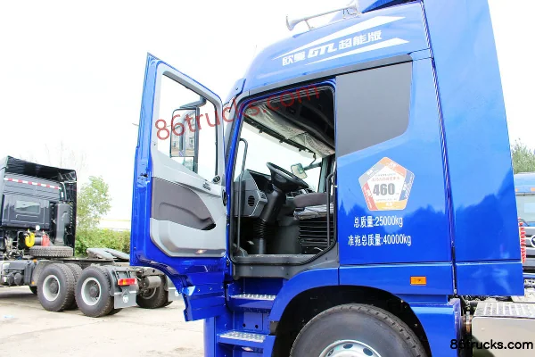 Foton AumanGTL 6 Series Heavy Truck Crossing Edition 460 hp 6X4(10 wheels) Tractor Truck (12-speed) Cab (1) | 86Trucks