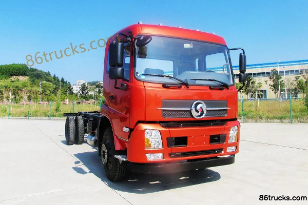 CHUANJIAO medium truck 160 hp 4X2(6 wheels) 5200 wheelbase cargo truck chassis Exterior (2) | 86Trucks