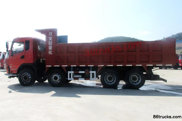 CHUANJIAO 270 hp 8X4(12 wheels) 6.8m dump truck Body (3) | 86Trucks