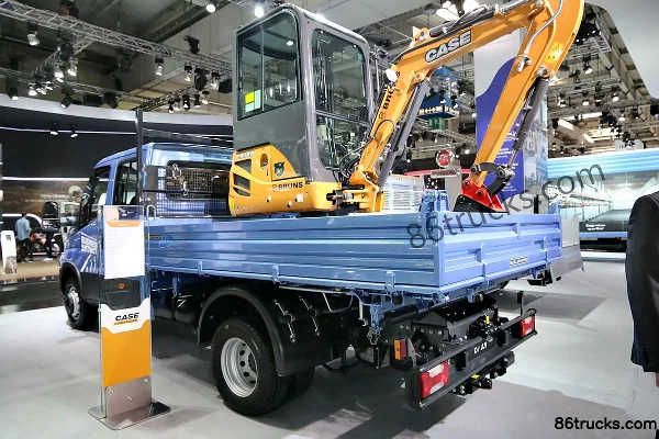 IVECO Daily 205hp 4X2(6 wheels) Semi-Sleeper Flatbed Cargo Truck Body (1) | 86Trucks