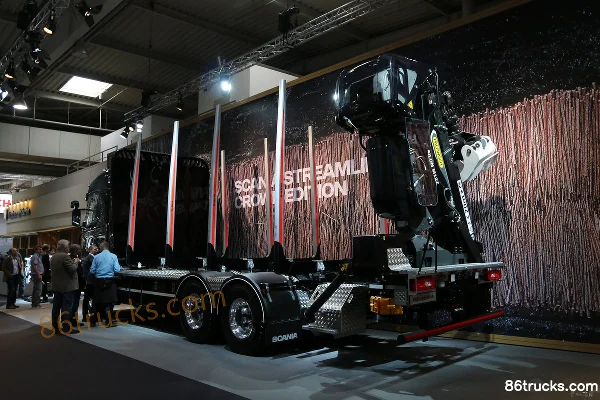 Scania R-Series Heavy Truck 580hp 6X4(10 wheels) Timber Transport Truck (Model R580 LB6X4MSA) Chassis (1) | 86Trucks