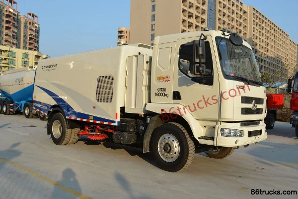 Dongfeng Liuqi Chenglong M3 210 hp 4X2(6 wheels) sanitation garbage truck (Zhonglian brand) Exterior (3) | 86Trucks