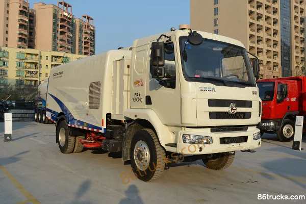 Dongfeng Liuqi Chenglong M3 210 hp 4X2(6 wheels) sanitation garbage truck (Zhonglian brand) Exterior (2) | 86Trucks