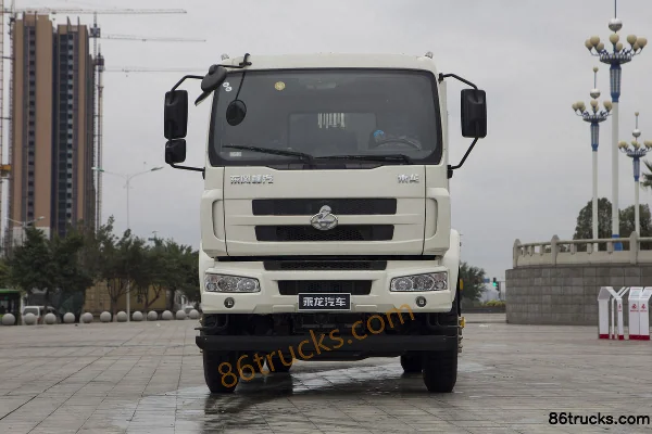 Dongfeng Liuqi Chenglong M3 180 hp 4X2(6 wheels) Compactor Garbage Truck (Zoomlion Brand) Exterior (2) | 86Trucks