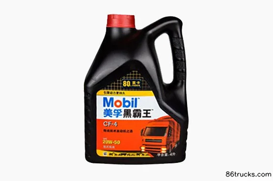 Mobil Delvac huile moteur CF-4 20W-50 4 L Extérieur (2) | 86Trucks