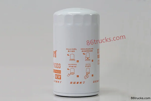 Fleetguard Oil Filter LF16285/LF16333 Oil Filter for SHACMAN/Sinotruk Weichai WP12/Sinotruk D12 Engine Exterior (2) | 86Trucks