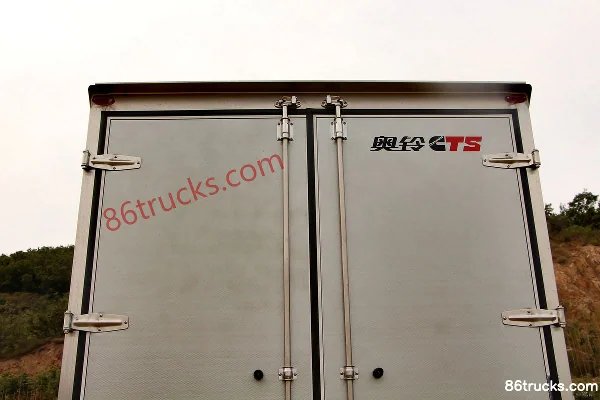 Foton Ollin CTS 143 ch 4X2(6 roues) camion léger fourgon 4,14 m cabine simple Carrosserie (3) | 86Trucks