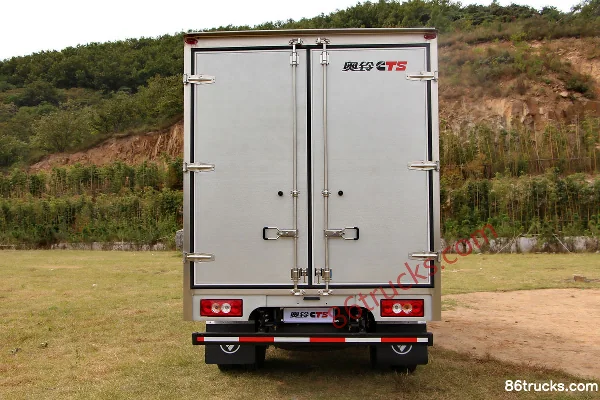 Foton Ollin CTS 143 ch 4X2(6 roues) camion léger fourgon 4,14 m cabine simple Carrosserie (2) | 86Trucks