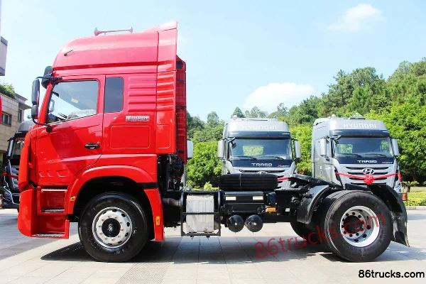 Hyundai Sichuan Zhidao 800W poids lourd 310 ch 4X2(6 roues) tracteur routier Extérieur (3) | 86Trucks