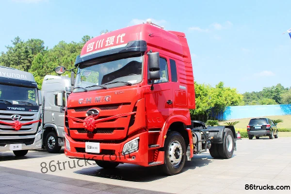 Hyundai Sichuan Zhidao 800W poids lourd 310 ch 4X2(6 roues) tracteur routier Extérieur (2) | 86Trucks