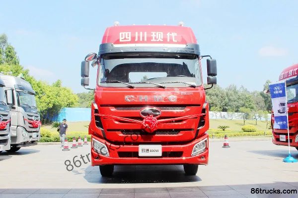 Hyundai Commercial Vehicle Sichuan Hyundai Zhidao 800W Heavy Truck Tractor Trucks