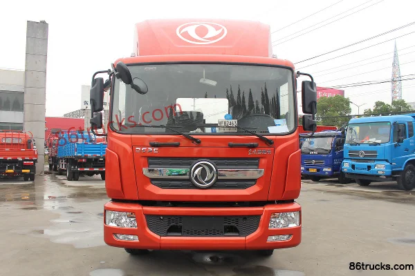 Dongfeng Duolika D9 180hp 4X2(6 wheels) 7.68m Van Cargo Truck Chassis Exterior (3) | 86Trucks