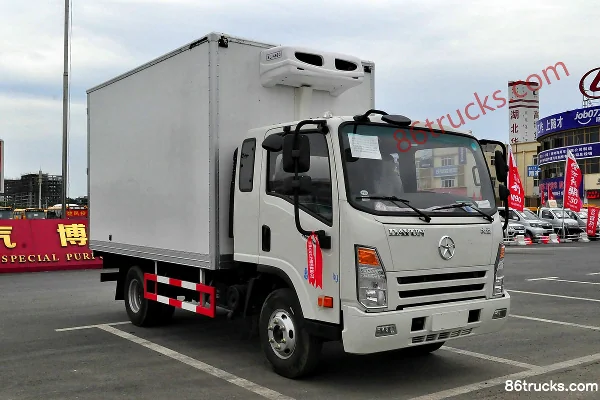 Dayun Aopuli 4X2(6 roues) 125 ch camion frigorifique 4,12 m Extérieur