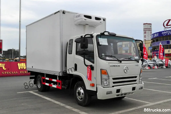 Dayun Aopuli 143 ch 4X2(6 roues) 4 m camion frigorifique Extérieur