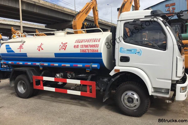 Dongfeng Teshang 140 hp 4X2(6 wheels) Water Sprinkler Truck (Chusheng Brand) Exterior (3) | 86Trucks