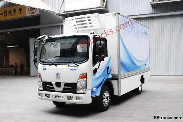 Geely FARIZON E200 Luxury Edition 4.2m single-row refrigerated truck (electric) 4X2(6 wheels) Exterior (2) | 86Trucks