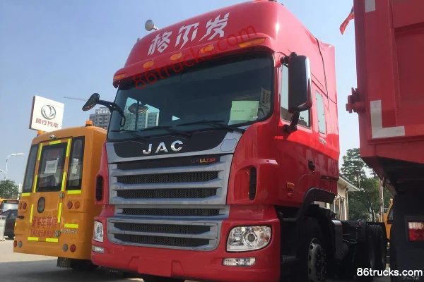 JAC Gallop A5W poids lourd 430 ch 6X4(10 roues) tracteur routier Extérieur (2) | 86Trucks