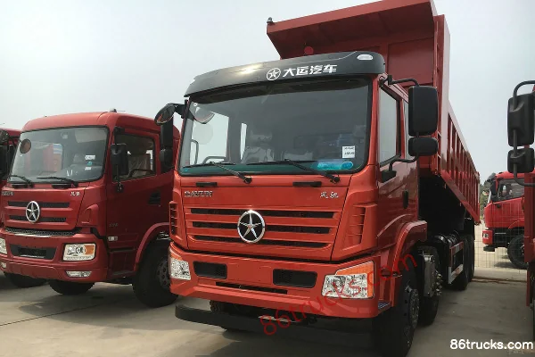 Dayun Fengchi Heavy Truck 280 hp 8X4(12 wheels) 6m Dump Truck Exterior (3) | 86Trucks