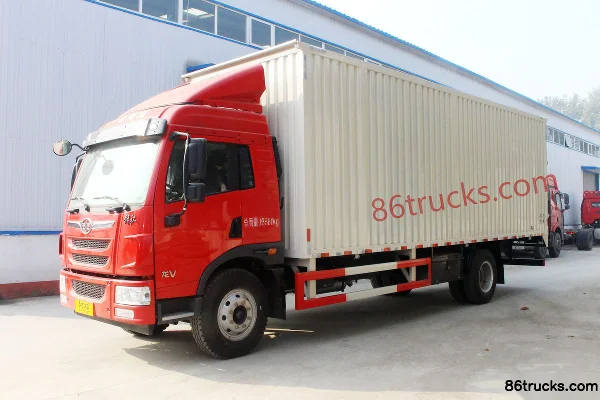 FAW Jiefang Qingdao Long V Medium Truck 164 hp 4X2(6 wheels) 7.2m Van Cargo Truck Exterior (3) | 86Trucks