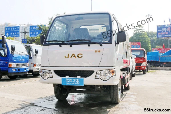 JAC Kangling X1 87 hp 4X2(6 wheels) 2400mm Wheelbase Dump Garbage Truck Exterior (3) | 86Trucks