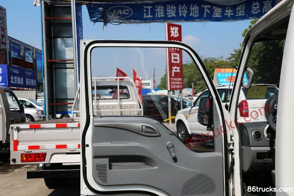 JAC Kangling X1 87 hp 4X2(6 wheels) 2400mm Wheelbase Dump Garbage Truck Cab (2) | 86Trucks