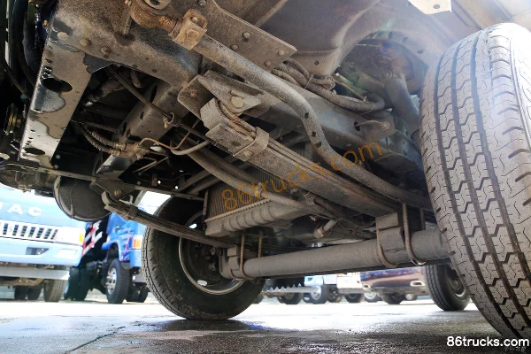 JAC Kangling X1 87 hp 4X2(6 wheels) 2400mm Wheelbase Dump Garbage Truck Chassis (3) | 86Trucks
