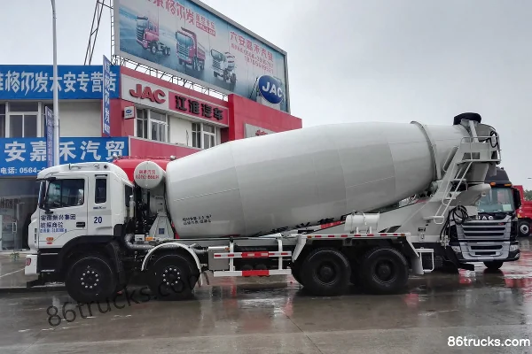 JAC Gallop K3 375 ch 8X4(12 roues) camion malaxeur 5,9 m³ (marque Tonghua) Extérieur (3) | 86Trucks