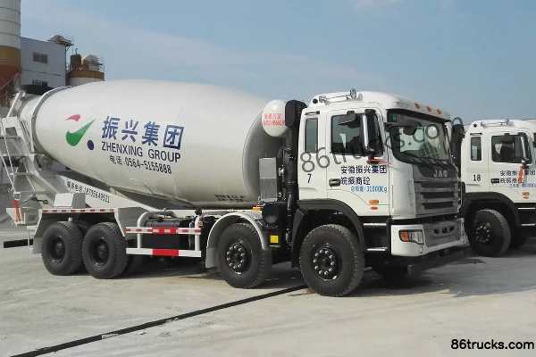 JAC Gallop K3 375 ch 8X4(12 roues) camion malaxeur 5,9 m³ (marque Tonghua) Extérieur (2) | 86Trucks