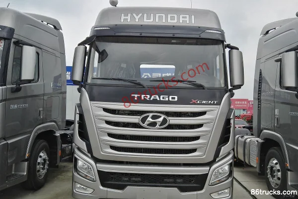 Hyundai Commercial Vehicle Chuanghu XCIENT camion lourd version allégée 440 ch 6X4(10 roues) tracteur routier Extérieur (3) | 86Trucks