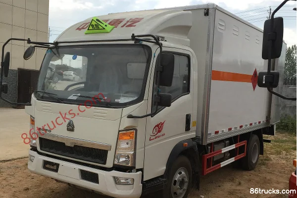 Sinotruk Sinotruk Hanjiang Light Truck Explosives Transport Truck