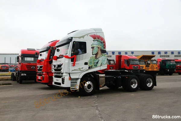 SAIC Hongyan Genlyon C500 Heavy Truck 450hp 6X4(10 wheels) Tractor Truck Cab (1) | 86Trucks