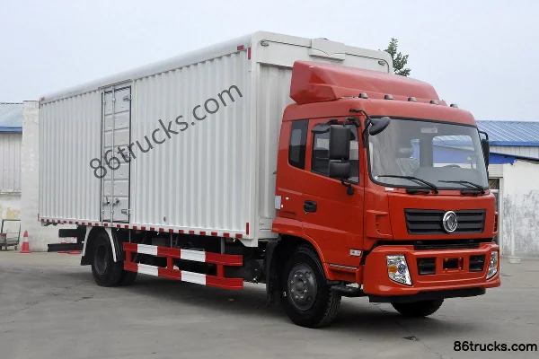 Dongfeng Special Chassis Series 180 hp 4X2(6 wheels) 8.6m Wing Opening Box Cargo Truck Exterior (3) | 86Trucks