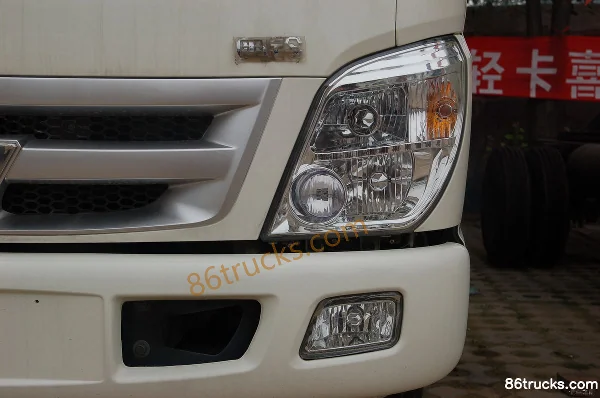 Foton Ollin Chaoyue 95 ch 4X2(6 roues) camion léger fourgon 3,7 m cabine simple (véhicule antidéflagrant) (essence) Extérieur (3) | 86Trucks