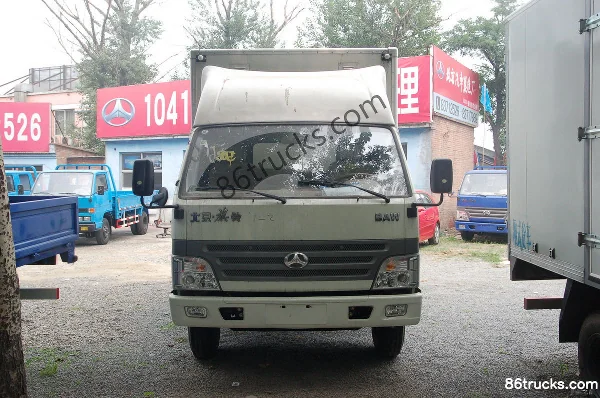 BAIC Qiling 95 hp 4X2(6 wheels) 4.185m Single Row Van Light Truck Exterior