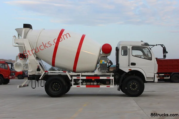 Dayun Yunlong 140 ch 4X2(6 roues) camion malaxeur 3,6 m³ Extérieur (3) | 86Trucks