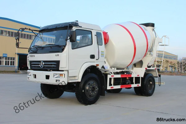 Dayun Yunlong 140 ch 4X2(6 roues) camion malaxeur 3,6 m³ Extérieur (2) | 86Trucks