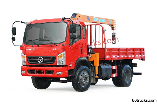 Dayun Zhengtu 115 ch 4X2(6 roues) camion avec grue Extérieur (3) | 86Trucks
